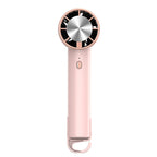 Handheld Mini Portable Air Cooling Fan Rechargeable Battery Compact Lightweight Unisex