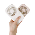 Portable Rechargeable Mini Fan Compact Lightweight Adjustable Speed Settings USB Charging