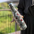 Stainless Steel Insulated Water Bottle Double-Walled Vacuum Leak-Proof Unisex
