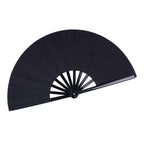 Elegant Women's Folding Fan High-Quality Durable Material with Carrying Bag