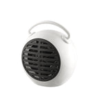 Compact Portable Heater Fan With Carrying Handle Energy Efficient