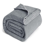 Brehn Women’s Soft Fleece Blanket Luxuriously Warm Cozy Throw for Living Room Bedroom