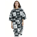 Women’s Music Motif House Snuggler Hoodie Soft Cotton Comfortable Fit with Hood