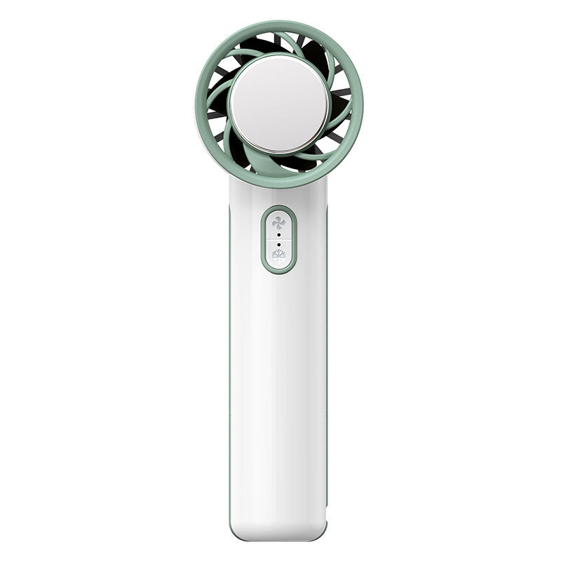 High-Power Portable Handheld Cooling Fan Rechargeable Battery Multiple Speeds Lightweight