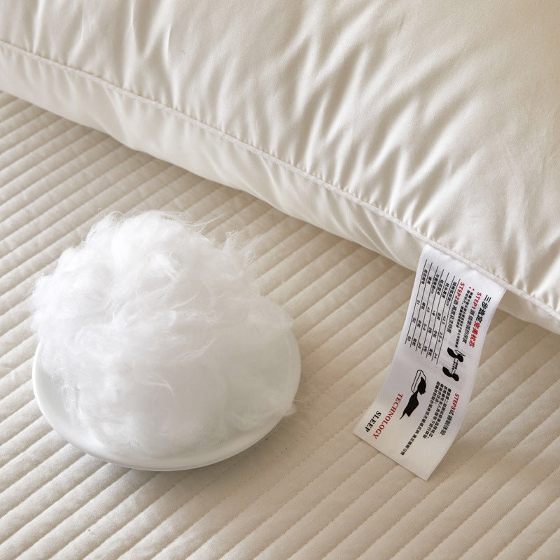 Bowlift Women's Ergonomic Sleep Pillow Hypoallergenic Cervical Support with Washable Cover