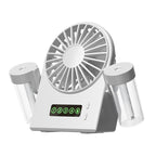 Portable Mist Fan Rechargeable Compact Lightweight Unisex Cooling Fan