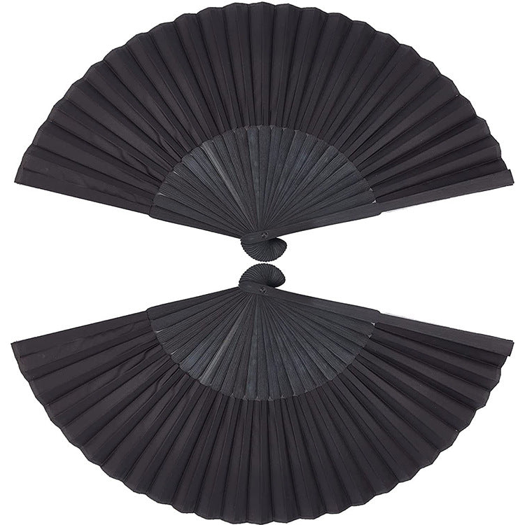 Elegant Women's Folding Fan High-Quality Durable Material with Carrying Bag