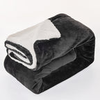 Brehn Women's Reversible Cozy Blanket Soft Hypoallergenic Machine Washable