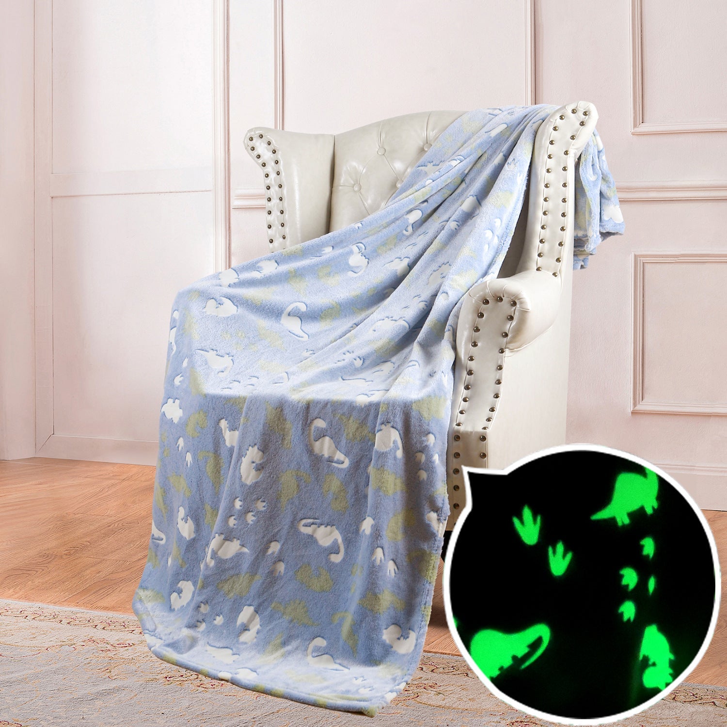 Unisex Sports Fleece Blanket Soft Cozy Throw with Bright Colorful Sports Ball Design