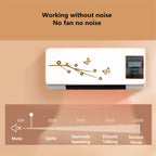 Wall Air Conditioner Digital Control Energy Efficient Quiet Operation with Remote and Timer