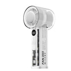 Portable Handheld Fan Compact Size With LED Display and Adjustable Speeds Battery Operated