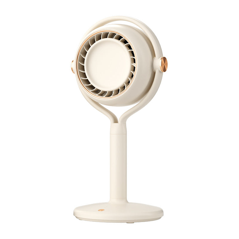 Desktop Fan Adjustable Speed 360-Degree Rotation Whisper-Quiet Portable