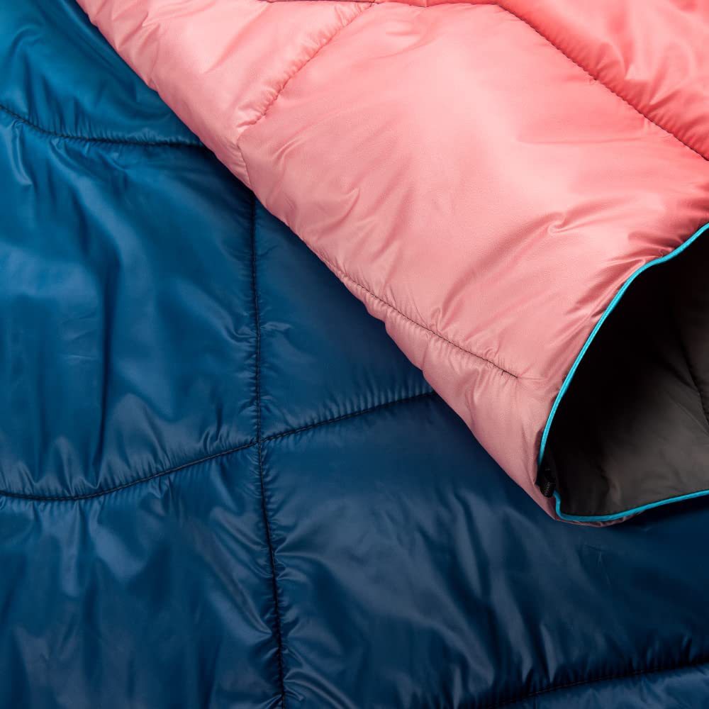 Oversized Blanket Unisex Large Soft Polyester Gradient Blue Red