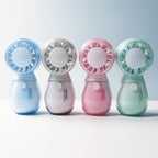 Portable USB Rechargechargeable Handheld Fan Compact Lightweight with Multiple Speeds