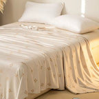 Bowlift Women Satin Bedspread Soft Elegant Bedroom Coverlet