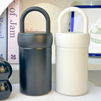 Insulated Ladies Drinking Container with Carry Handle BPA Free Hot Cold Bottle