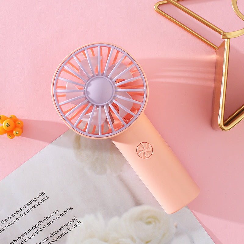 Portable Hand Fan with Ergonomic Grip and Long-Lasting Battery