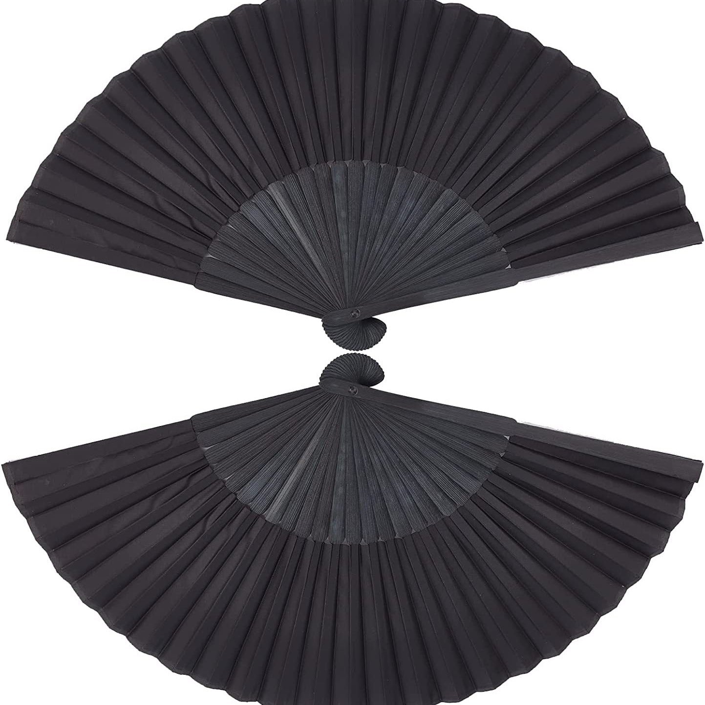 Elegant Women's Folding Fan High-Quality Durable Material with Carrying Bag
