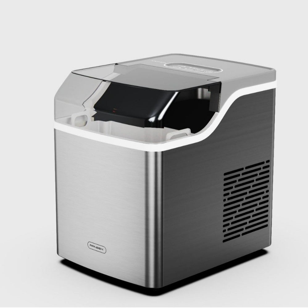 Portable Ice Maker Compact Countertop Ice Cube Machine for Home Use