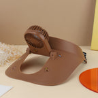 Wearable Neck Fan Portable USB Rechargeable Lightweight Quiet Cooling Fan for Women