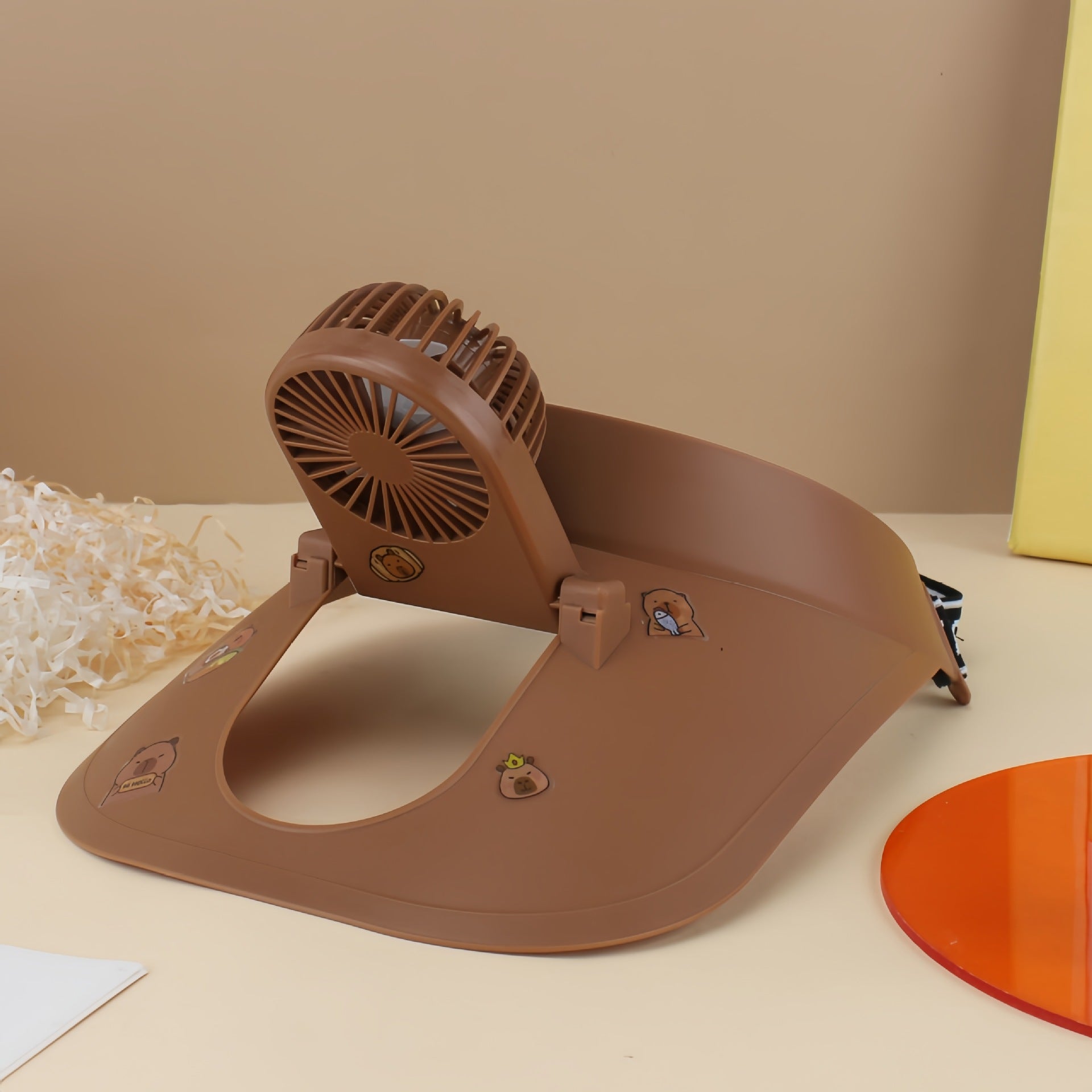 Wearable Neck Fan Portable USB Rechargeable Lightweight Quiet Cooling Fan for Women