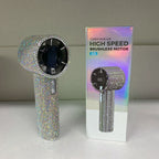 Women's Handheld Hair Dryer High-Speed Brushless Motor Compact Travel Size