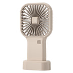 Portable Handheld Fan for Women USB Rechargeable Ergonomic Compact Cooler