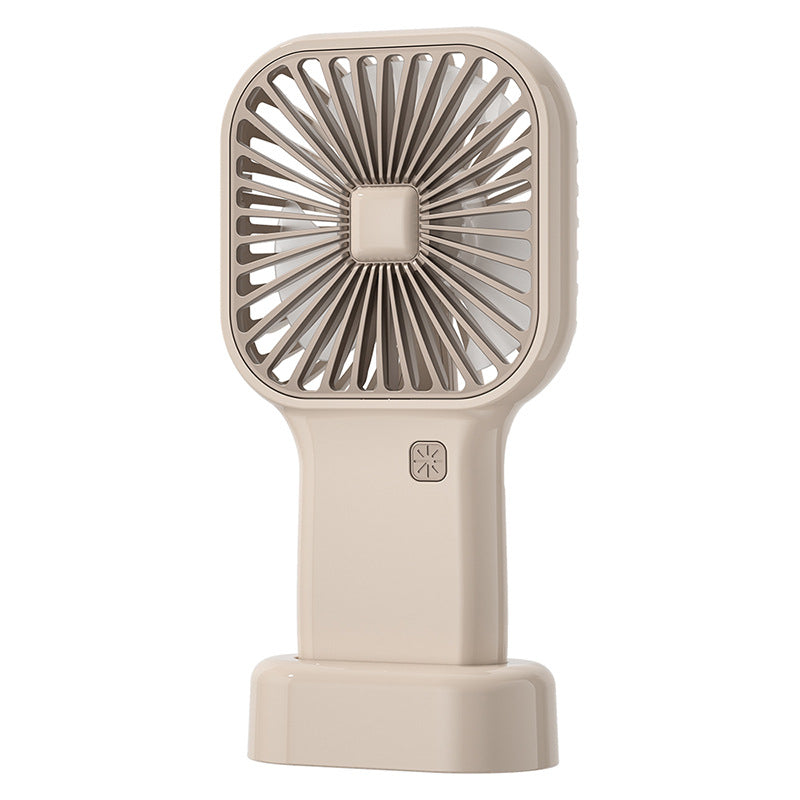 Portable Handheld Fan for Women USB Rechargeable Ergonomic Compact Cooler