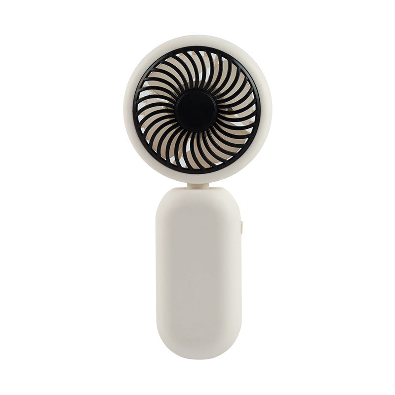Portable Handheld Fan with Ergonomic Design USB Rechargeable Quiet Operation Lightweight Personal Fan