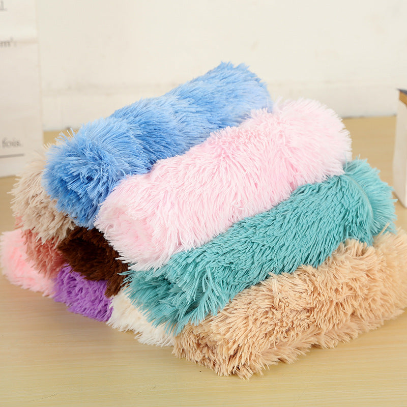 Women's Fluffy Pet Blanket Soft Plush Lightweight Machine Washable