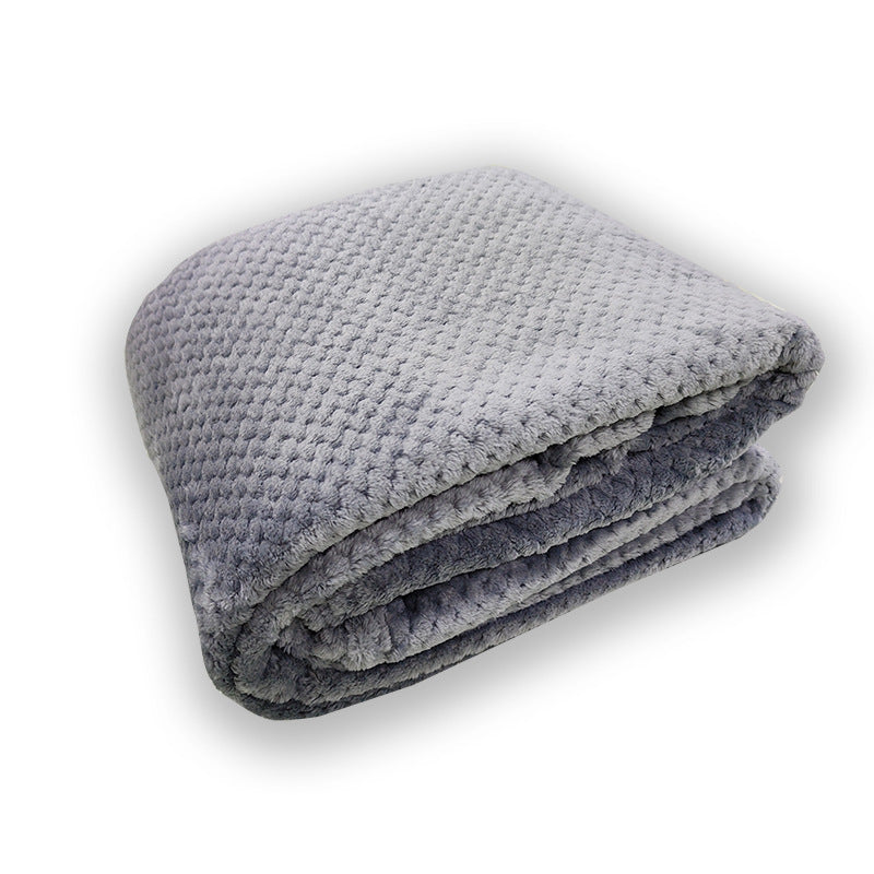 Brehn Women's Cozy Waffle Texture Blanket Soft Microfiber Throw for Living Room Bedroom