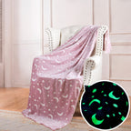 Unisex Sports Fleece Blanket Soft Cozy Throw with Bright Colorful Sports Ball Design