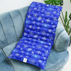 Cooling Seat Cushion with Snowflake Pattern Ergonomic Breathable Comfort Bowlift