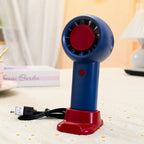 Portable USB Mini Fan with Flexible Tilt, Compact Lightweight Personal Cooling Fan