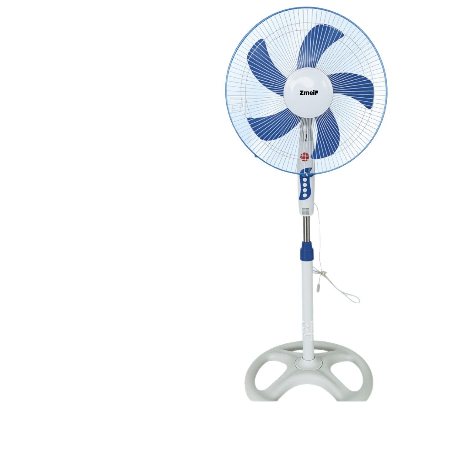 Brehn Unisex Stand Fan 12V Portable Adjustable Height Lightweight Cooling Fan
