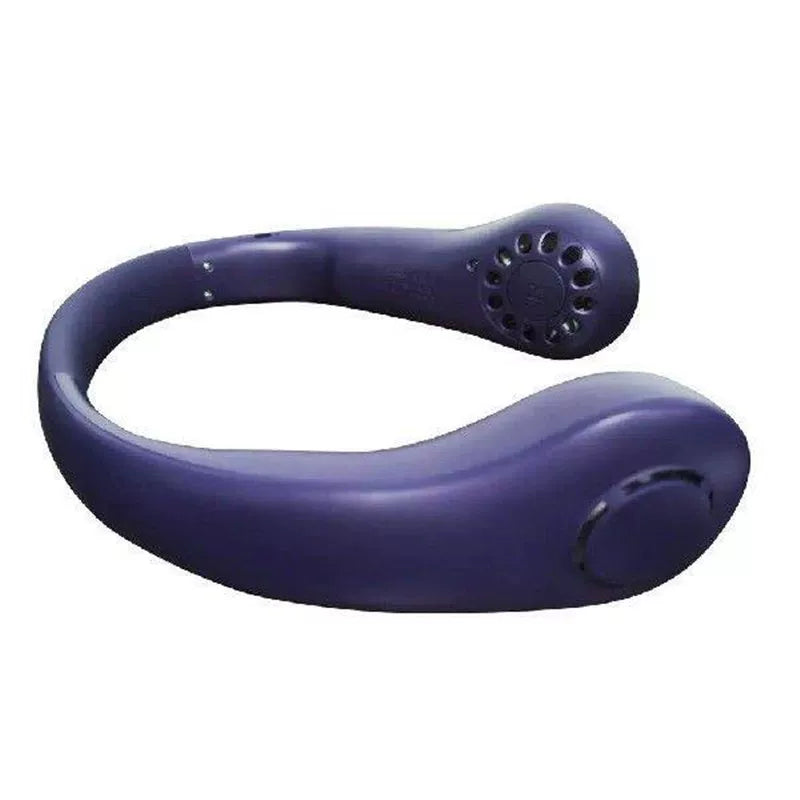 Portable Ergonomic U-Shaped Neck Cooling Fan Bladeless Hands-Free USB Rechargeable