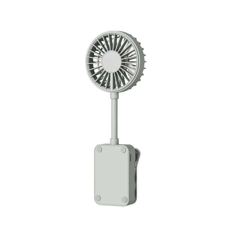 Portable USB Fan with Clamp Mount Lightweight Quiet Personal Cooling for Desk Car Office