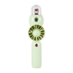 Women's Portable Hand Fan with Misting Function Ergonomic Compact Design
