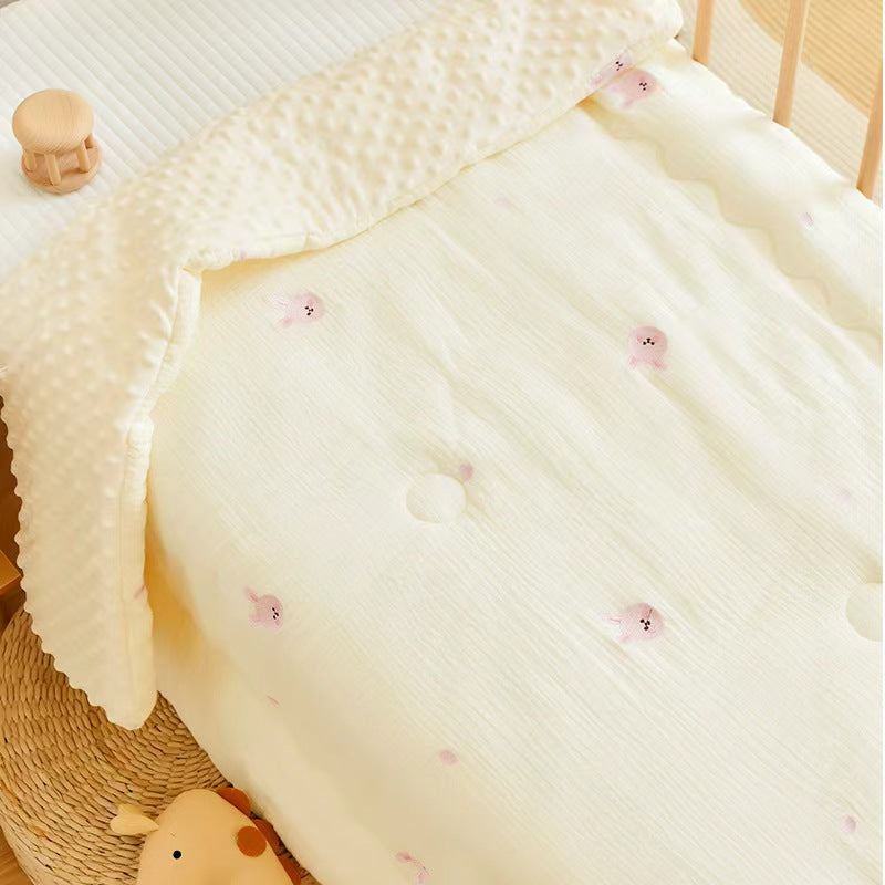 Bowlift Plush Cuddle Blanket for Kids Soft Hypoallergenic Animal Design Cozy Throw