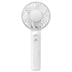 Rechargeable Handheld Fan Portable Compact Lightweight with Multiple Speed Settings and Long Battery Life