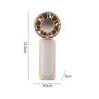 Portable Handheld Fan with Ergonomic Handle USB Rechargeable Lightweight