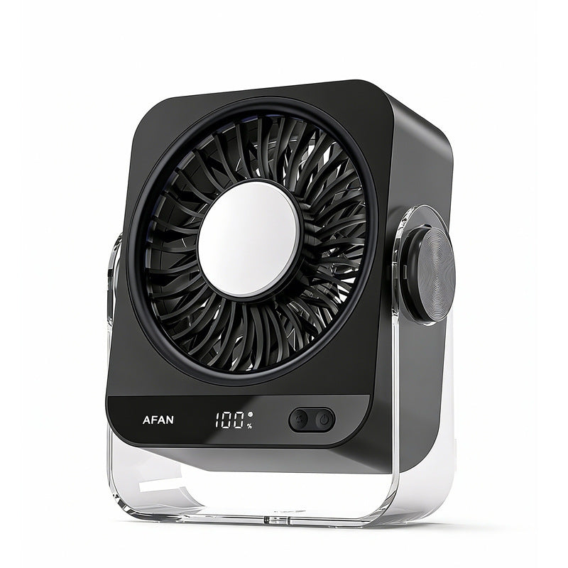 Portable Mini Air Circulator Fan Compact Lightweight Adjustable Speed Energy Efficient
