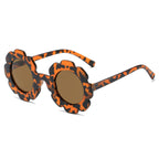 Women’s Floral Sunglasses High UV Protection Anti-Glare Lenses Playful Summer Eyewear