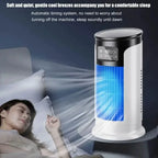 Portable Tower Evaporative Air Cooler with LED Touch Display and Smart Timer