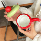 Playful Coffee Mug with Cute Puppy Design BPA-Free Plastic Insulated Leak-Proof Lid Ergonomic Handle