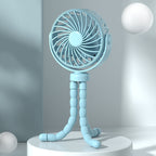 Portable USB Fan for Women Lightweight Adjustable Tilt Silent Operation Flexible Legs