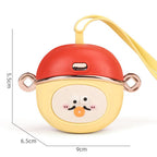 Women's Silicone Keychain Monster Face Design Lightweight Portable Accessory