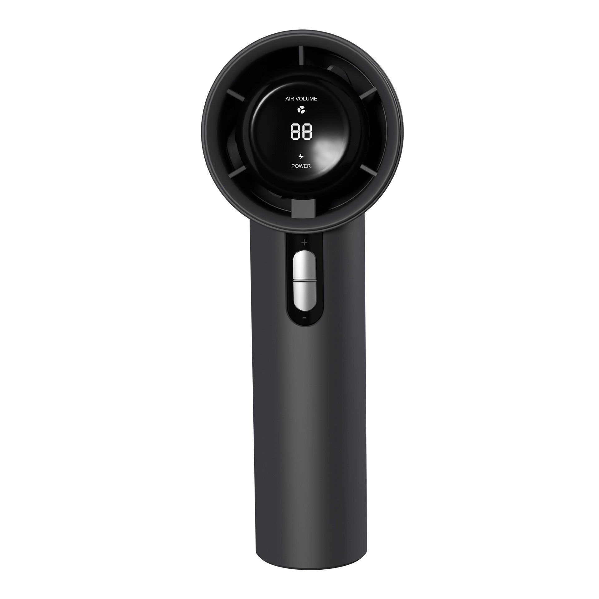 Harrow Portable Battery Operated Fan with Digital Display for Men Compact and Powerful Airflow