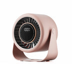 Harrow Portable Handheld Fan with Digital Speed Display Lightweight Ergonomic Design