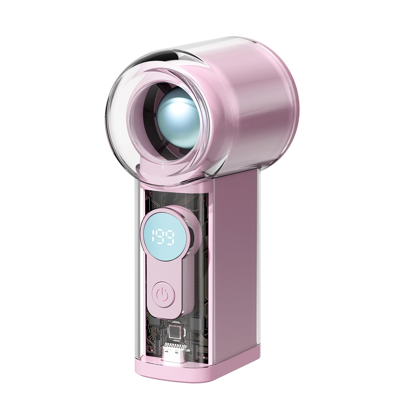 Portable Mini Humidifier USB Rechargeable Quiet Operation with LED Display